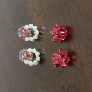 Two Pair of Holiday Earrings